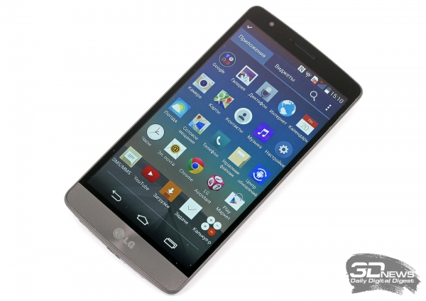 LG G3s LTE со включенным экраном