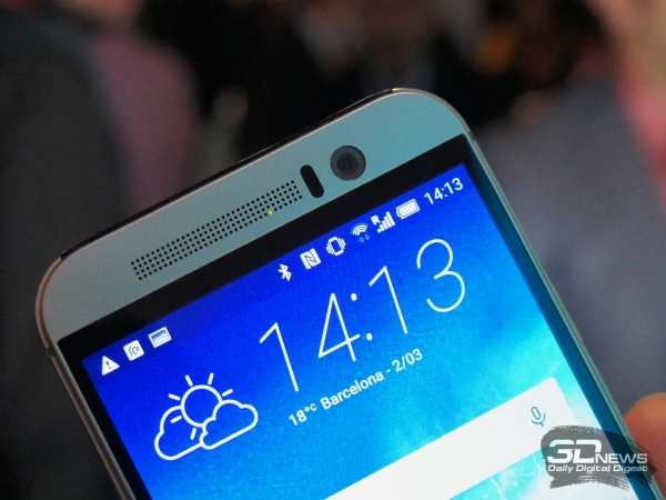 HTC One M9: ультрапиксель ушел на фронт