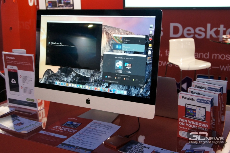 Живая демонстрация работы Parallels Desktop 11 на IFA 2015