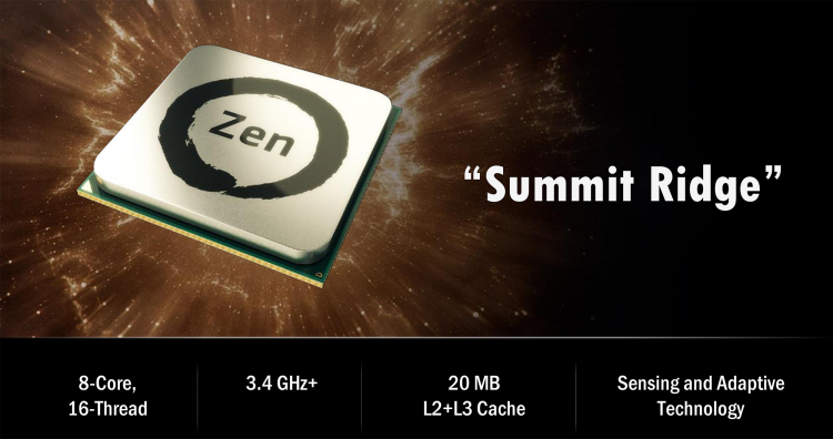 Особенности AMD Ryzen на базе ядра Summit Ridge